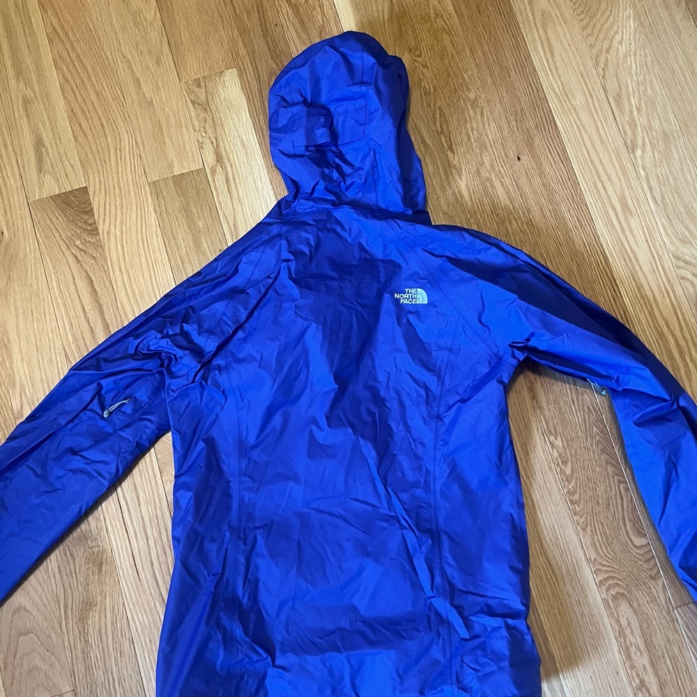The North Face Cobalt Blue Hooded Shell Jacket